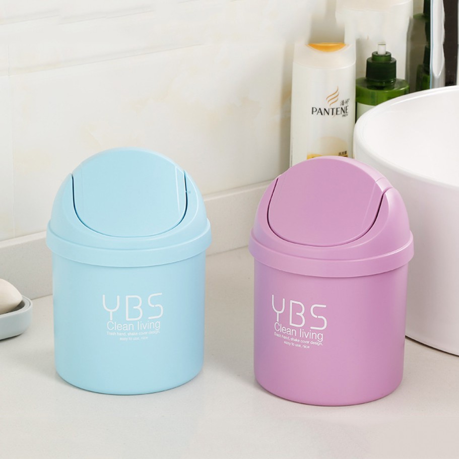 Thùng rác mini YBS để bàn xinh xắn