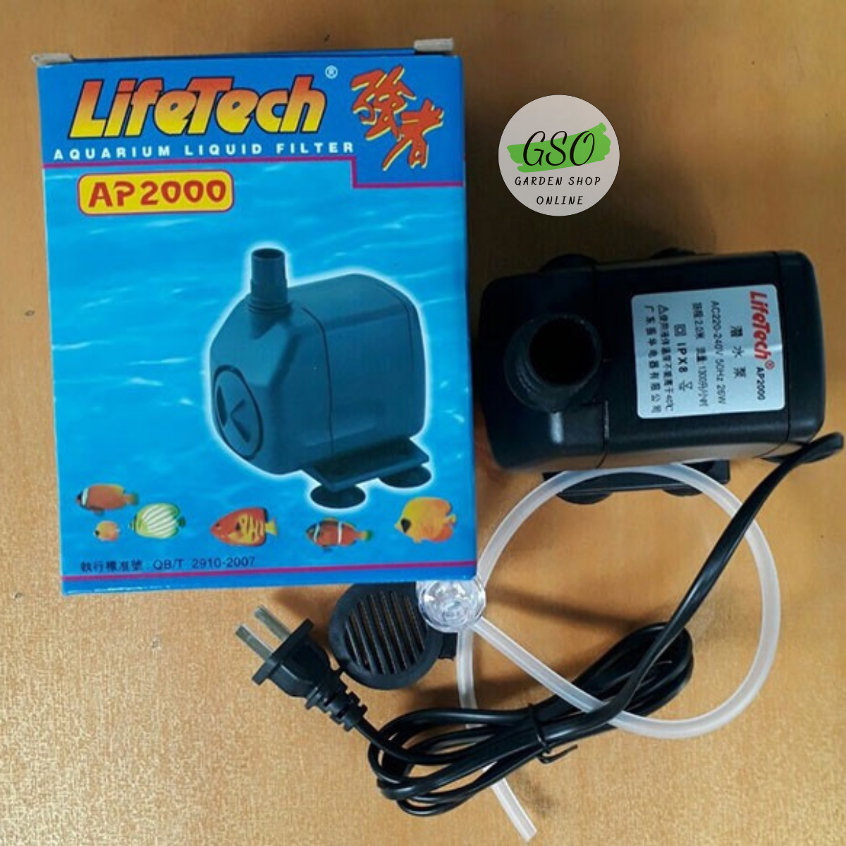 Máy Bơm Nước Lifetech AP2000 Cho Hồ Cá