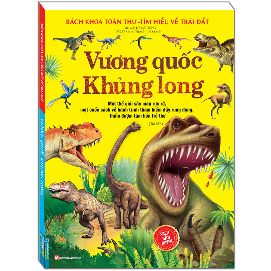 Hình ảnh Bách Khoa Toàn Thư - Tìm Hiểu Về Trái Đất - Vương Quốc Khủng Long (Sách Bản Quyền)