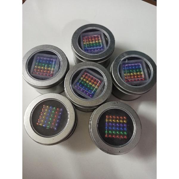 Bộ đồ chơi bucky ball 216 viên nam châm phi 5, hàng công ty không bong chóc khi sử dụng
