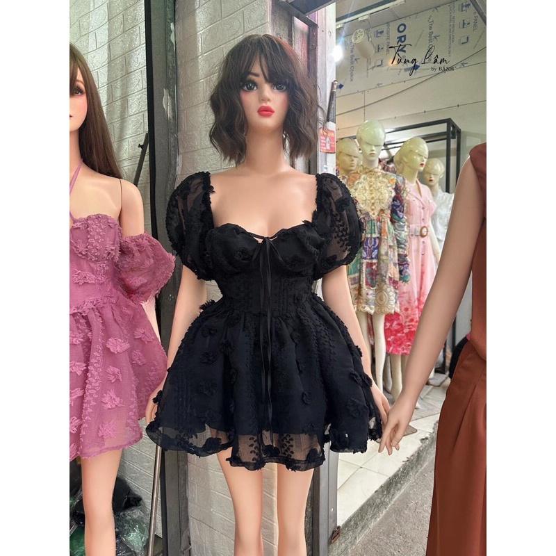 ĐẦM LÔNG BỆT VAI TAY PHỒNG