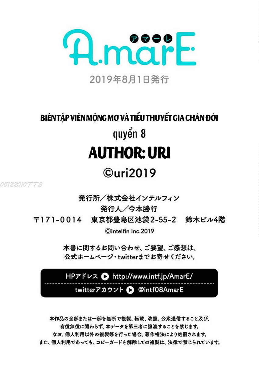 biên tập viên mộng mơ và tiểu thuyết gia chán đời chapter 8 31