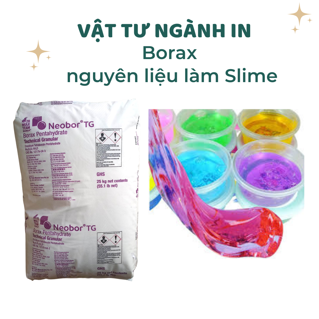 100 gram Borax nguyên liệu làm Slime