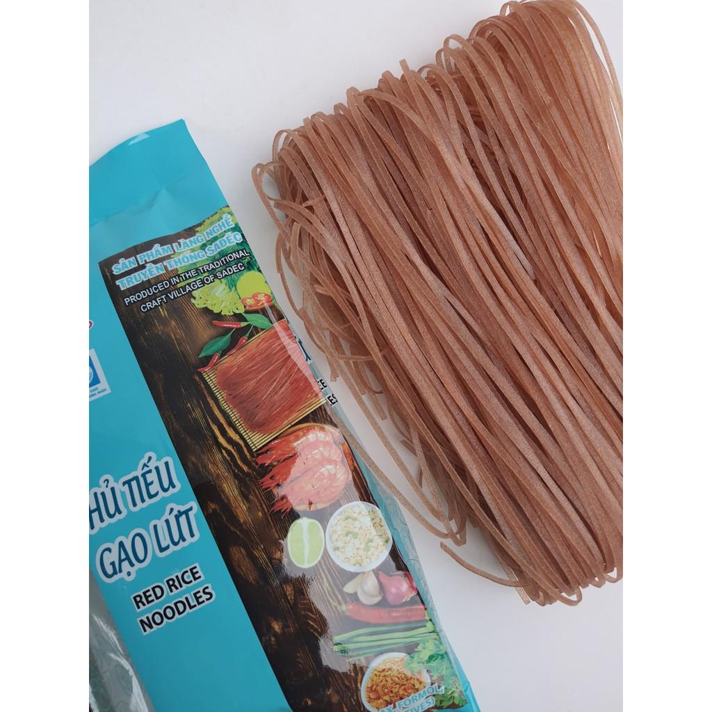 Hủ tiếu gạo lứt khô HOÀ HƯNG Sa Đéc 200g, hủ tiếu gạo lức thực dưỡng, Eatclean
