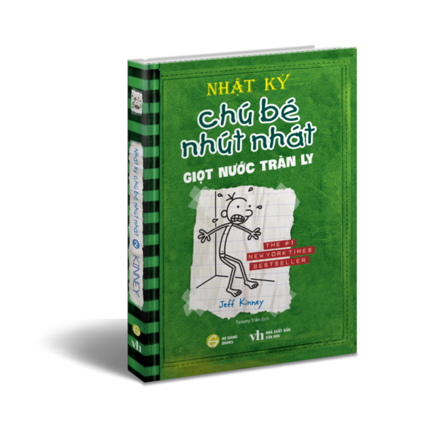 Combo 5 tập Nhật Ký Chú Bé Nhút Nhát bản Tiếng Việt - Diary Of A Wimpy Kid