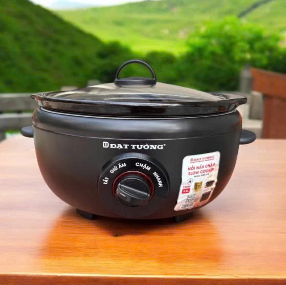 [KoSuyTu] Nồi Nấu Chậm 3.5L ĐẠT TƯỜNG Đa Năng, Dung Tích Lớn - Nấu Cháo, Hầm, Kho... Dinh Dưỡng Hoàn Hảo