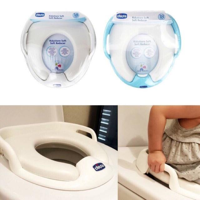 Lót bồn cầu Chicco cho bé, bệ ngồi toilet, thu nhỏ bồn cầu, bệ xí thu nhỏ cho bé