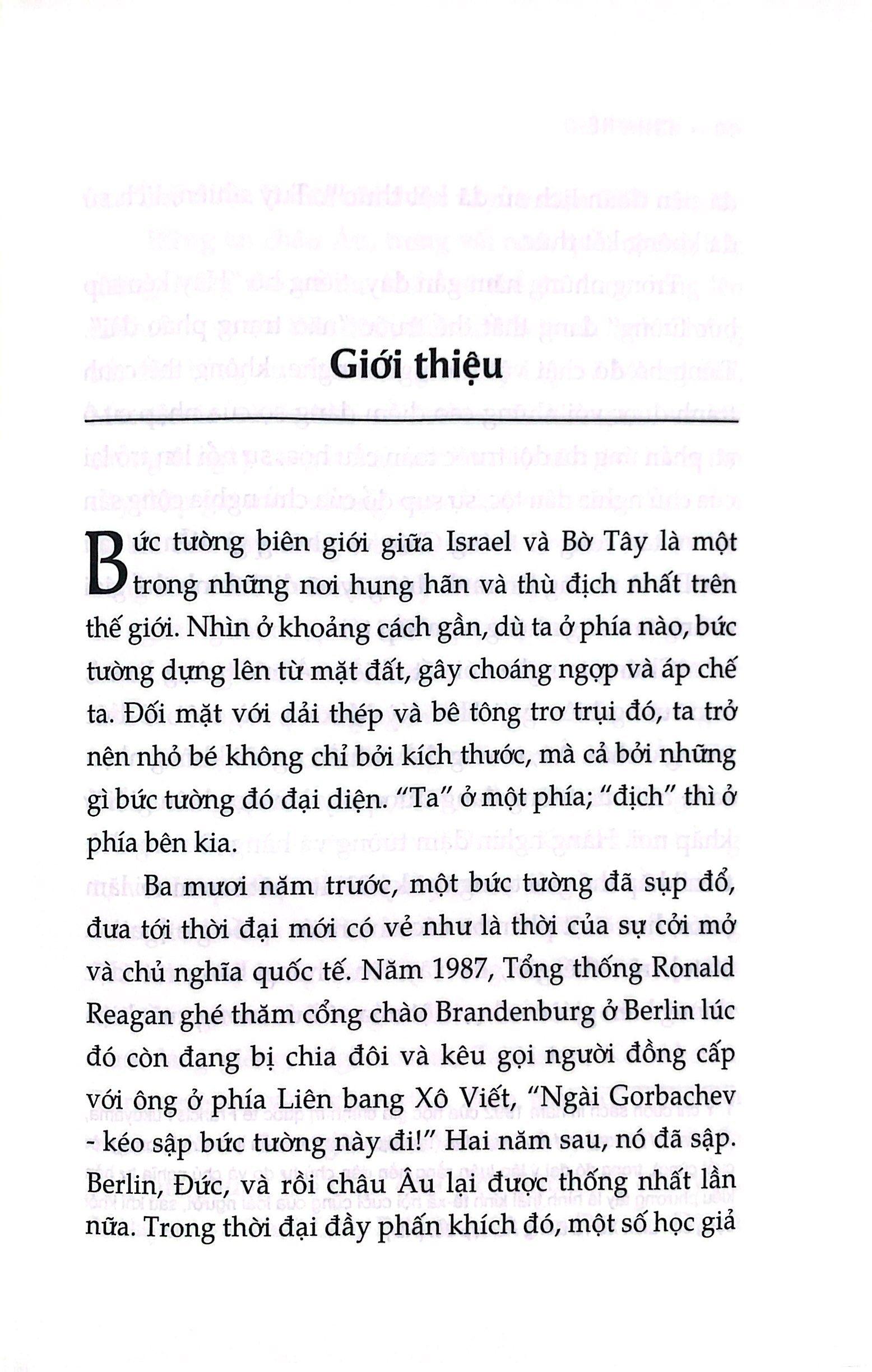 Chia Rẽ - Tại Sao Chúng Ta Đang Sống Trong Thời Đại Của Những Bức Tường