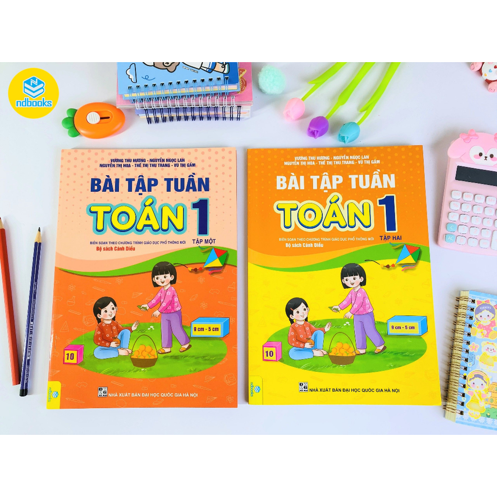 Sách - Bài Tập Tuần Toán 1 - Biên soạn theo chương trình GDPT mới - Cánh Diều - ndbooks