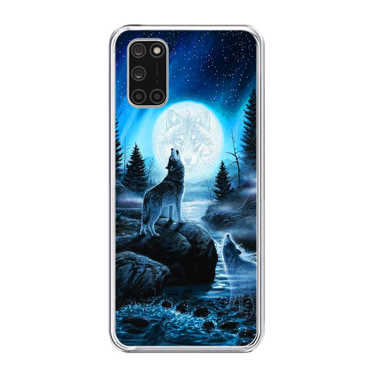 Ốp lưng dẻo cho điện thoại OPPO A52/ OPPO A92 - 0485 Wolf04 - Hàng Chính Hãng