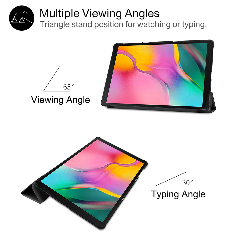 Case Bao da chống sốc cho Samsung Galaxy Tab S6 10.5 inch hiệu HOTCASE trang bị khe đặt bút mặt lưng thiết kế siêu mỏng hỗ trợ Smartsleep, gập nhiều tư thế, tản nhiệt tốt - Hàng nhập khẩu
