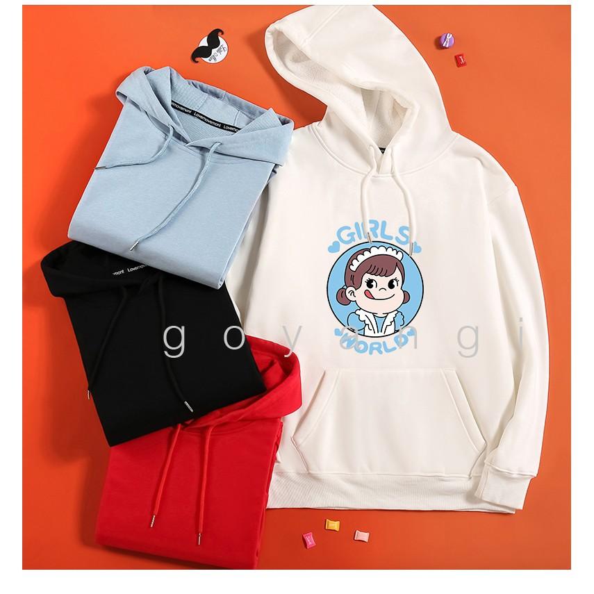 Áo hoodie goyangi Girl Cute oversize phong cách hàn quốc