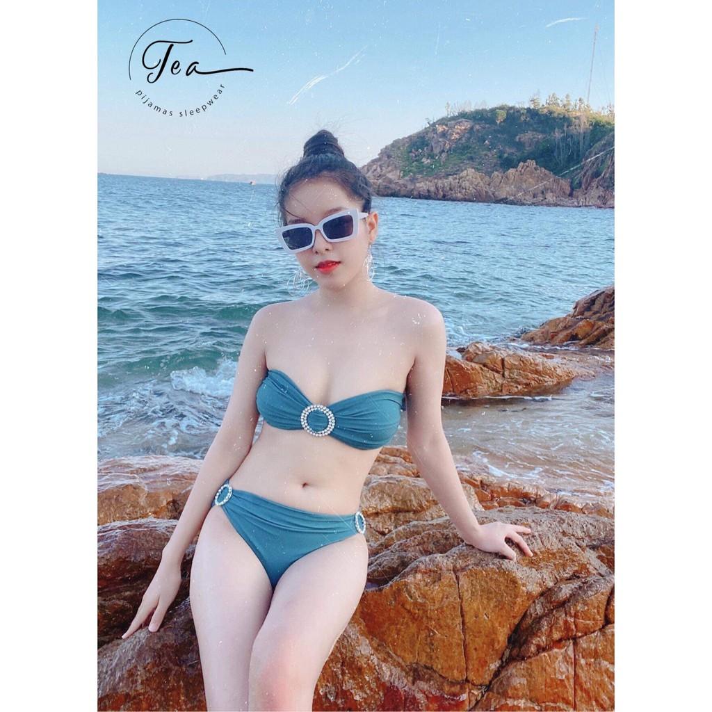 TEA STORE Bikini Hai Mảnh Basic Quyến Rũ