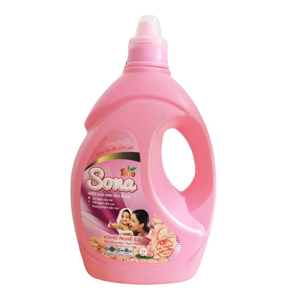 Nước Giặt SoNa Hương Anh Đào 3.6KG