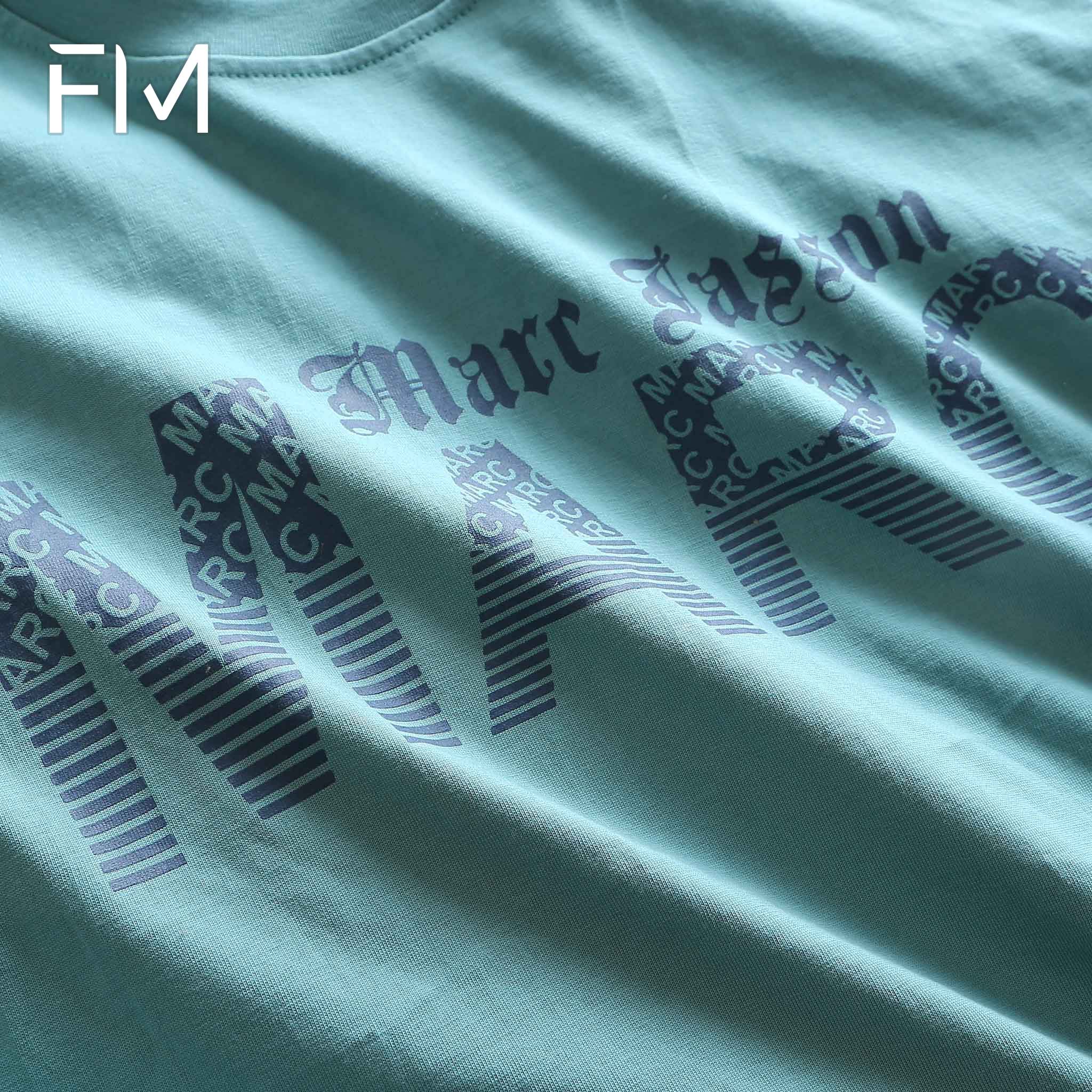 Áo thun nam ngắn tay cổ tròn họa tiết in tay chất liệu thun cotton - FORMEN SHOP - FMPS165