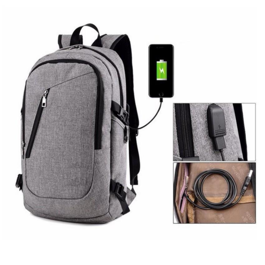 ️️ Ba lô thời trang có cổng sạc USB 208200