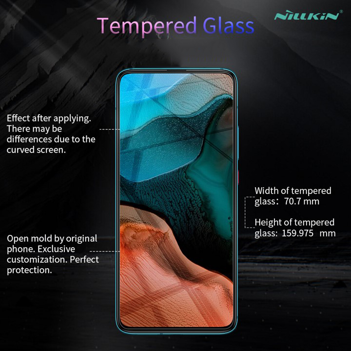 Cường lực Redmi K30 Pro - Poco F2 Pro (không full) Nillkin H+ Pro - Hàng nhập khẩu