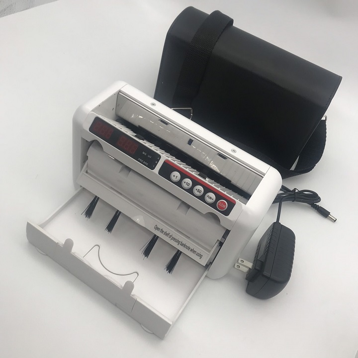 Máy Đếm Tiền Mini Di Động Nhỏ Gọn Dùng Pin