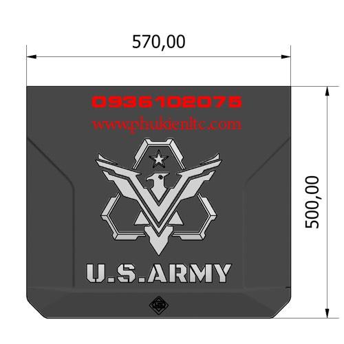 Tấm chắn bùn xe tải U.S.ARMY -