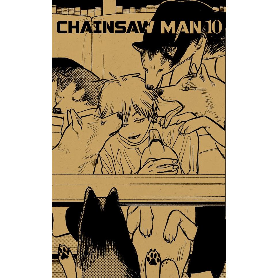 Chainsaw Man Tập 10 -Tặng Lót Ly - Giấy Kraft - Bản Quyền