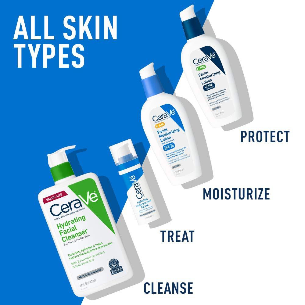 Kem dưỡng da ban đêm CeraVe PM Facial Moisturizing Lotion 89ml