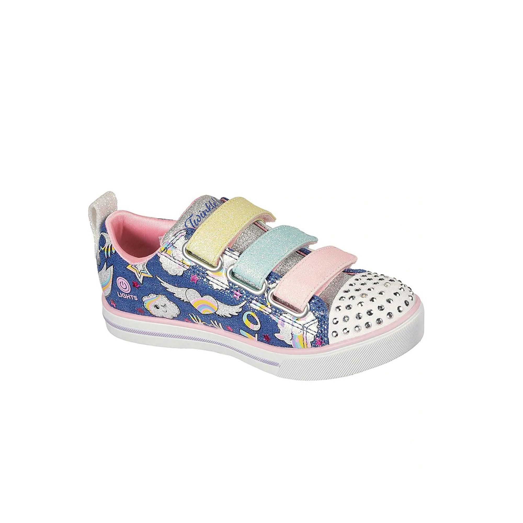 Giày sneaker bé gái Skechers Sparkle Lite - Believe In Rai - 314766L