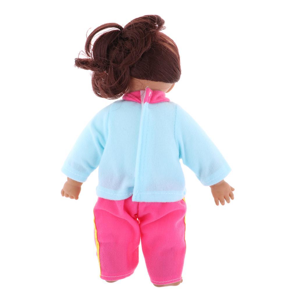31cm Real Life Baby Girl Doll Vinyl African Newborn Infant In Clothes