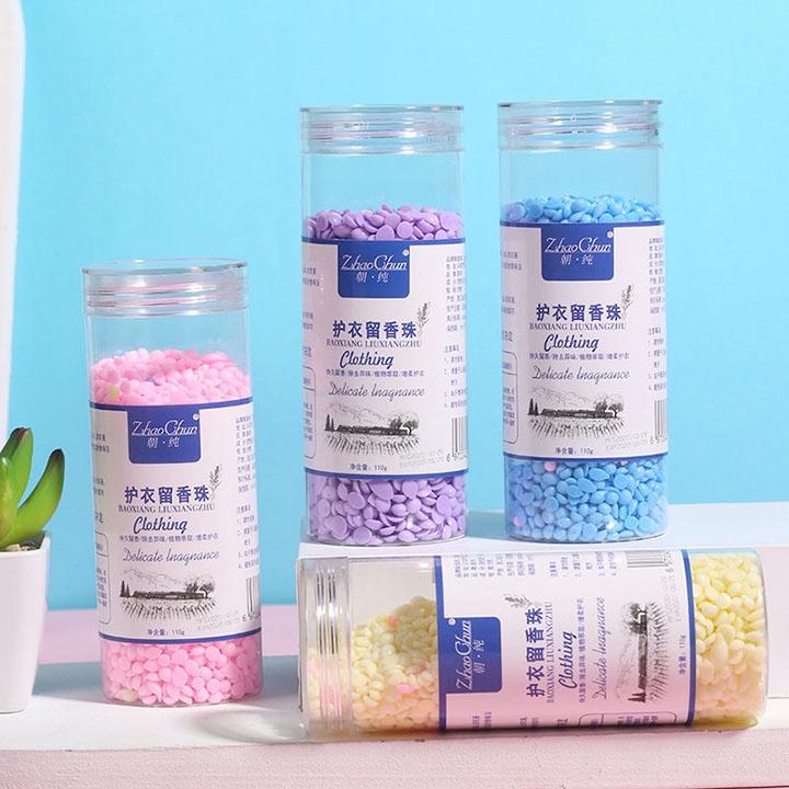 Hạt xả vải sử dụng cho máy giặt tạo hương thơm dễ chịu trong 72 tiếng