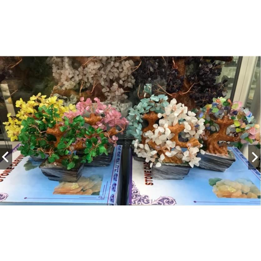 CÂY PHONG THỦY ĐÁ SIZE 16CM