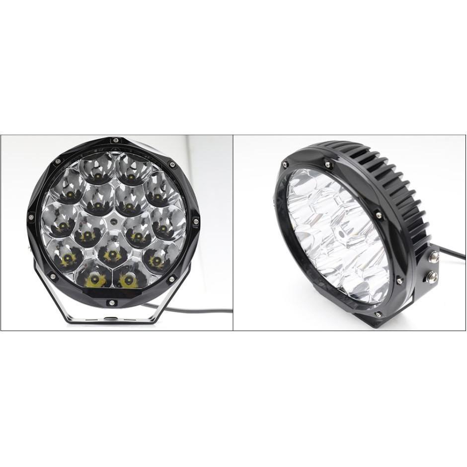 Đèn pha L.E.D chiếu luồng xa dùng tàu sông, salan: 8.5' 12/24V 150W