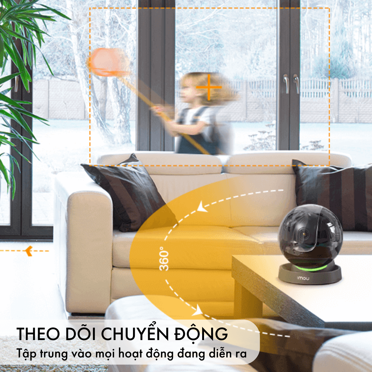 Camera Wifi Imou Rex I Phát hiện con người I Theo dõi thông minh I Đàm thoại 2 chiều I Hàng chính hãng
