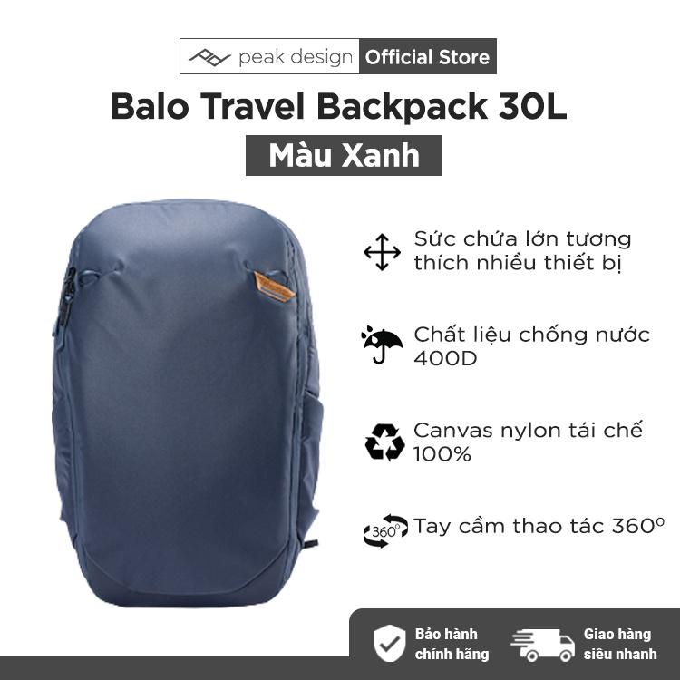 Balo Du Lịch Cao Cấp Peak Design Travel Bacpack 30L-Hàng chính hãng