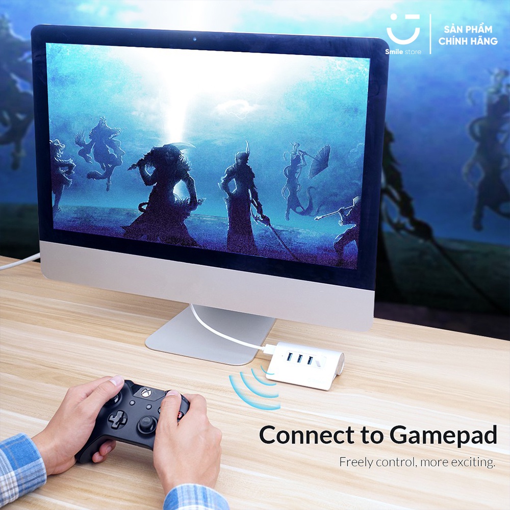 Thiết Bị Kết Nối Bluetooth 5.0 Qua USB BTA-508 Màu Đen - Hàng Chính Hãng