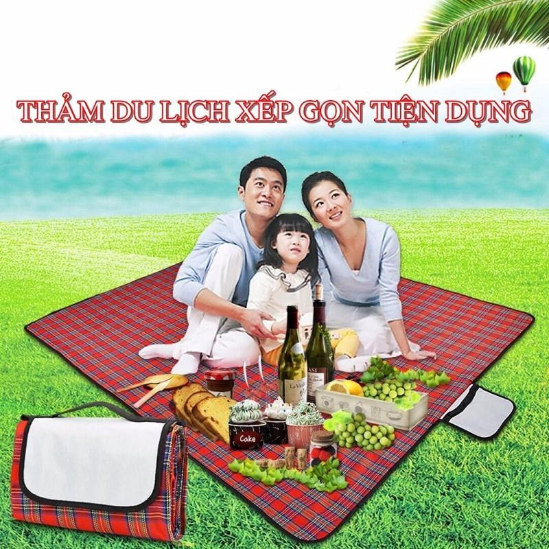 Thảm du lịch chống thấm nước gấp gọn tiện ích