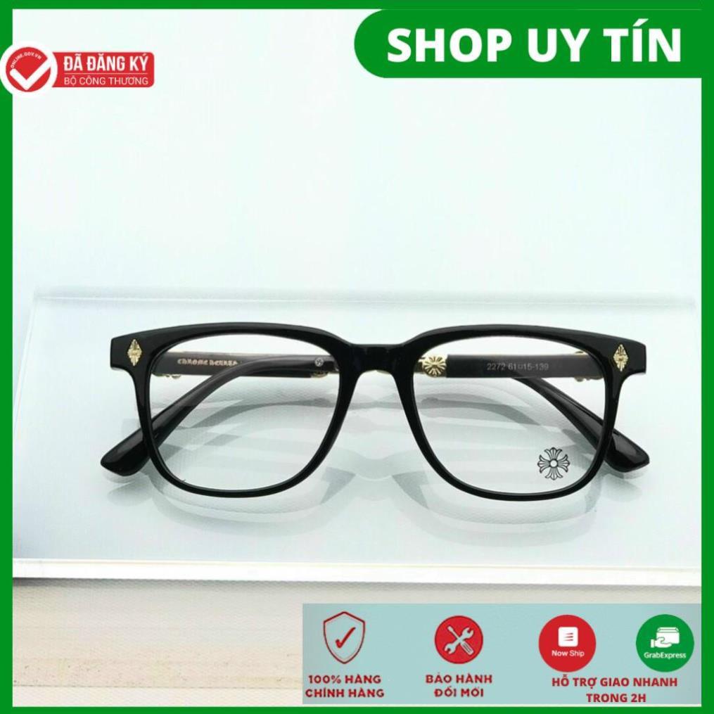 KÍNH CẬN CHROME MẮT KÍNH UNISEX NAM NỮ CHỐNG UV400 THỜI TRANG SÀNH ĐIỆU HOT TREND