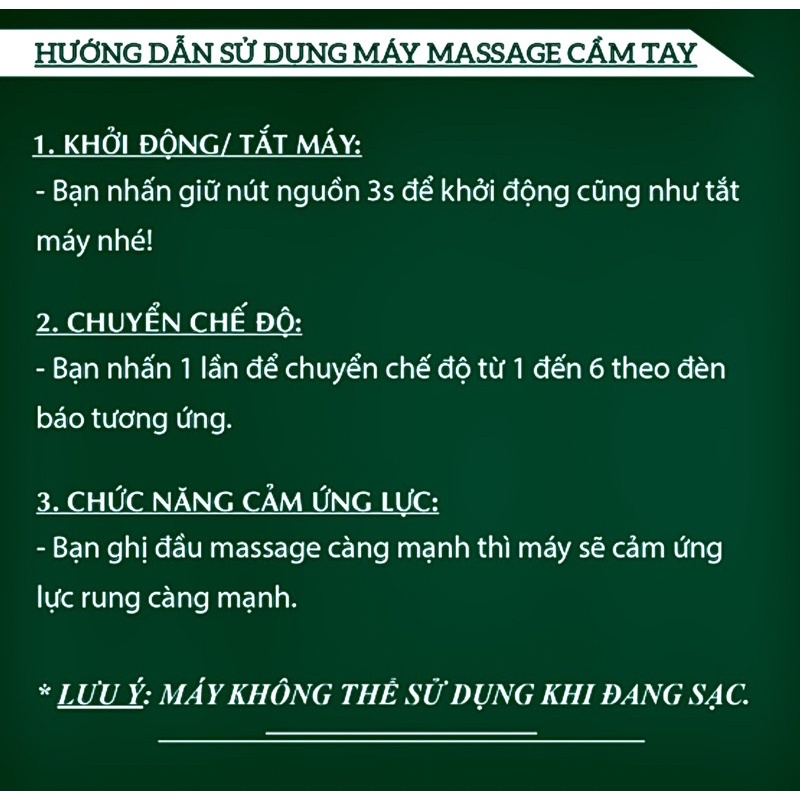 Máy Massage Cầm Tay - Massage Vai Gáy Trị Liệu Toàn Thân  4 Đầu 6 Chế Độ Đấm Bóp Toàn Thân Trị Liệu Cổ Vai Gáy.