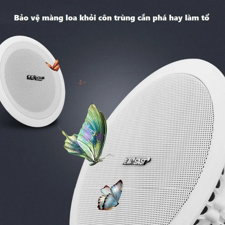 Bộ 4 Loa Âm Trần SAST Cao Cấp Không Dây Bluetooth , Âm Thanh Vòm 3D - Home and Garden