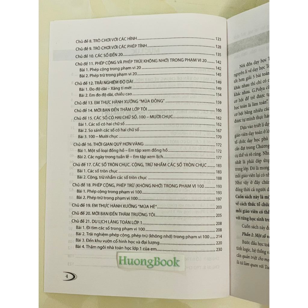 Sách - Tổ chức hoạt động dạy học môn Toán lớp 1 (Theo chương trình giáo dục phổ thông 2018) - SP