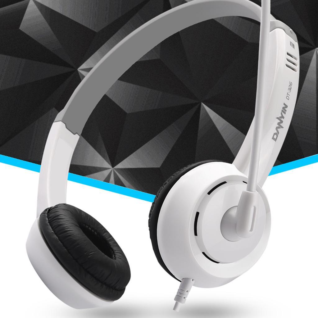 3.5mm   Children Headset Dual 3.5mm White