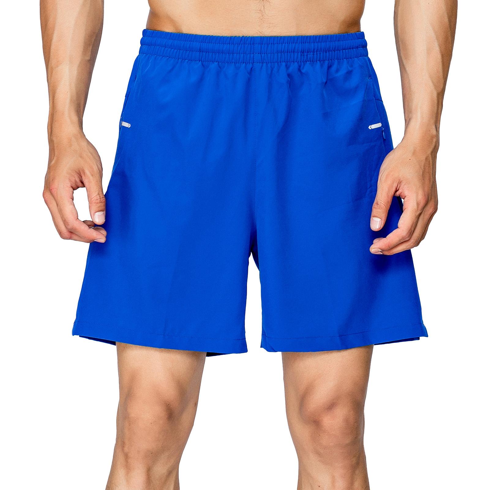 Quần short thể thao cho nam, có túi, ​dây thắt lưng, thoáng khí, siêu nhanh khô