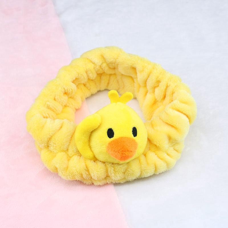 Kẹp tóc nhung đính hình búp bê hoạt hình dễ thương xinh xắn cho nữ