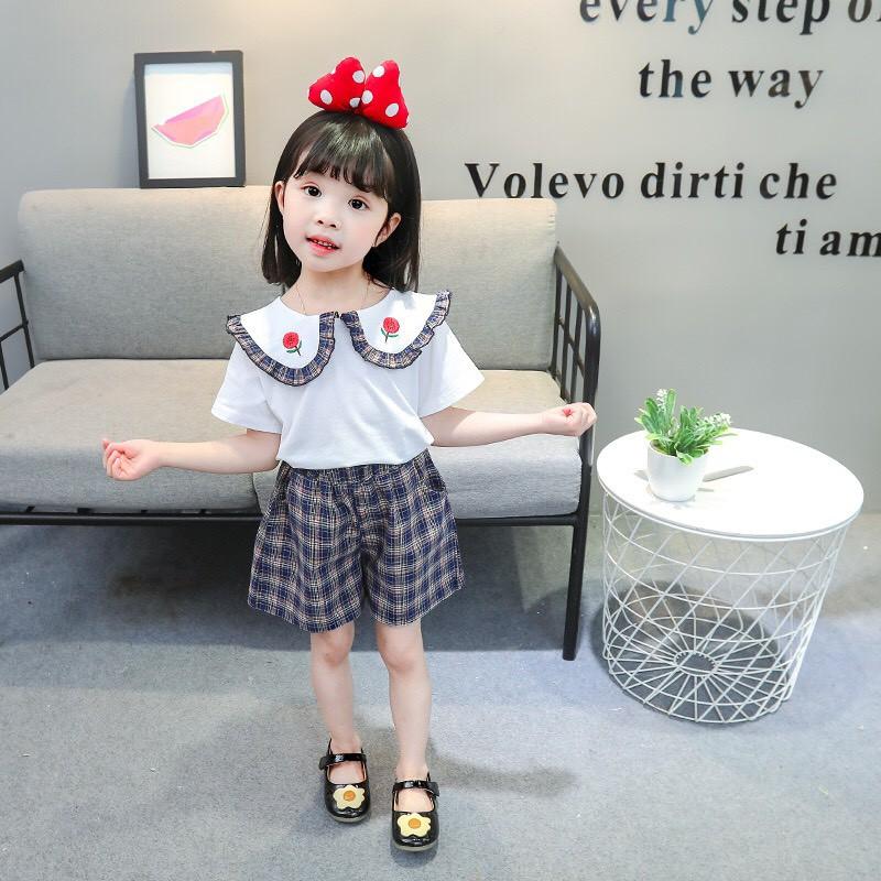 Đồ bộ trẻ em_ bộ bé gái size nhí dễ thương 8-16kg