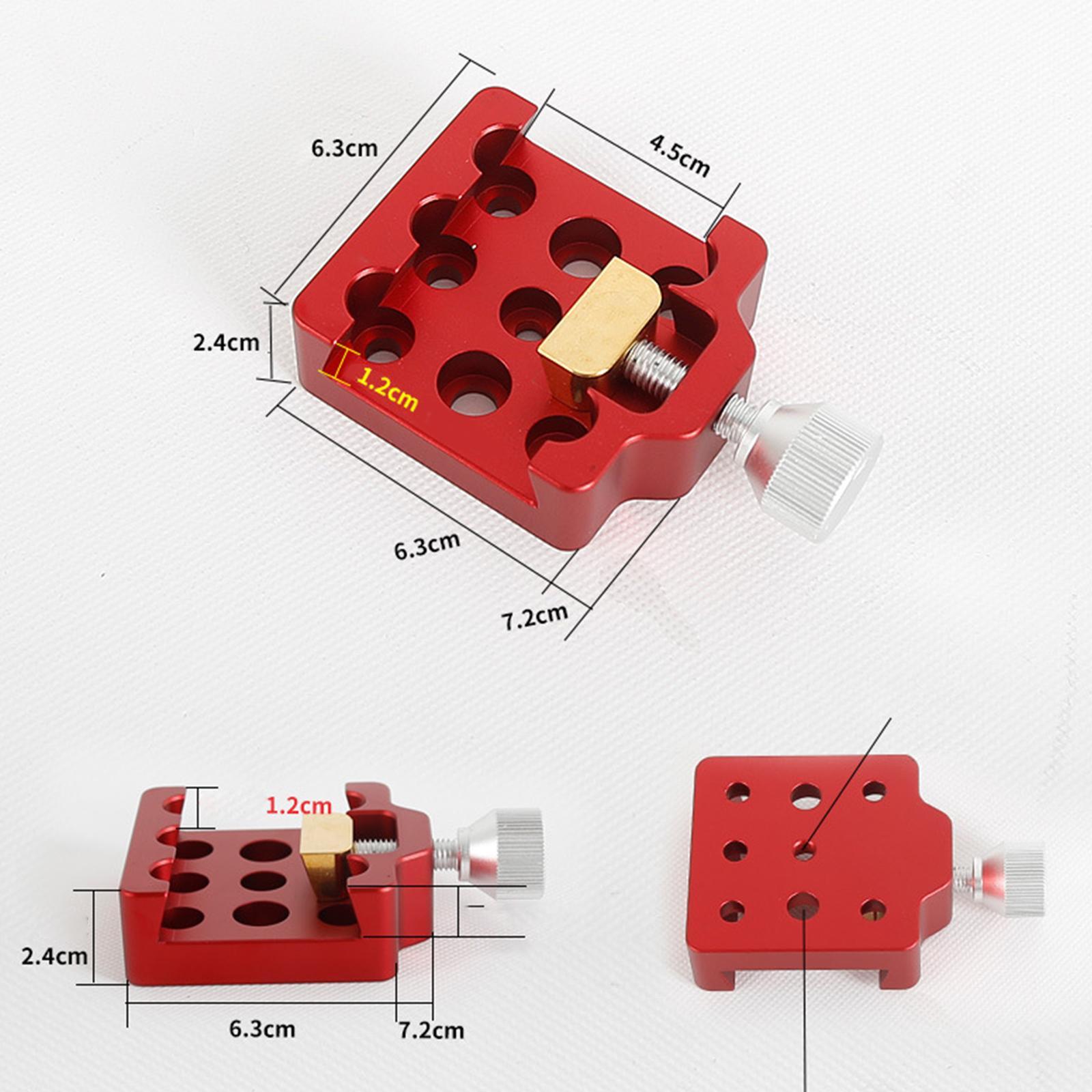 Multifunction  Clamp Astronomical Adjustable Adapter Fittings Durable  Groove Telescope Base for Astronomical Telescope