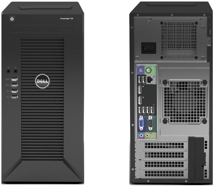 Máy tính chủ hiệu Dell PE T30 - Xeon 1225v5 - Memory 8Gb - HDD 1TB - Hàng chính hãng