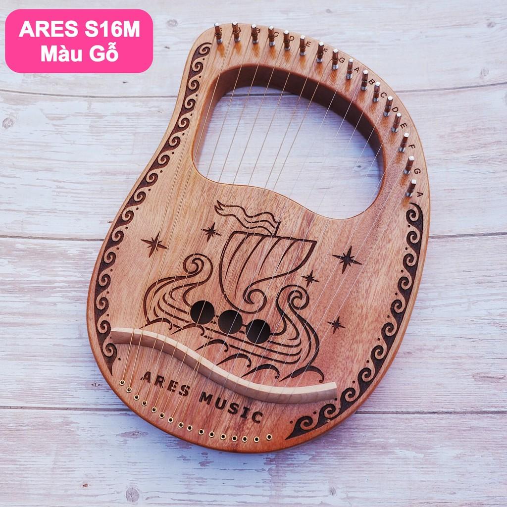 Đàn Lyre Ares 16 Dây Nguyên Khối
