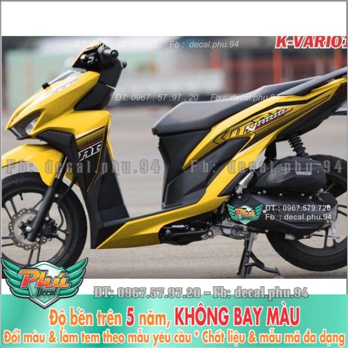 Tem rời Vario Vàng đen  -1