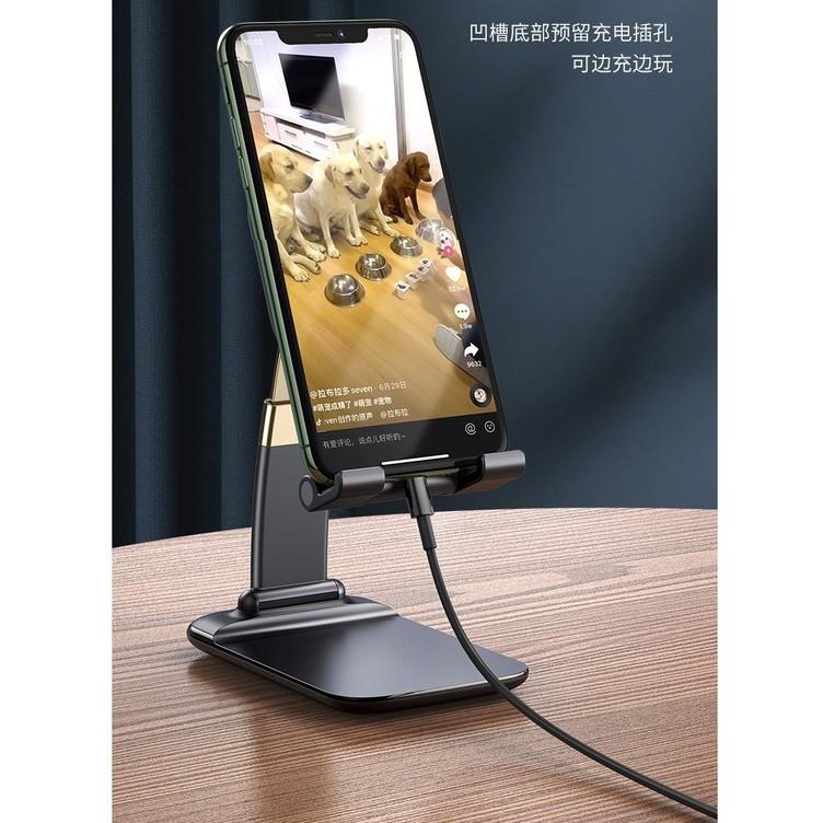 Giá Đỡ Điện Thoại Loại Cong, Góc Xoay Linh Hoạt,Đa năng, Khung Gấp Gọn Chắc Chắn Khi Để Điện Thoại iPhone Ipad Samsung