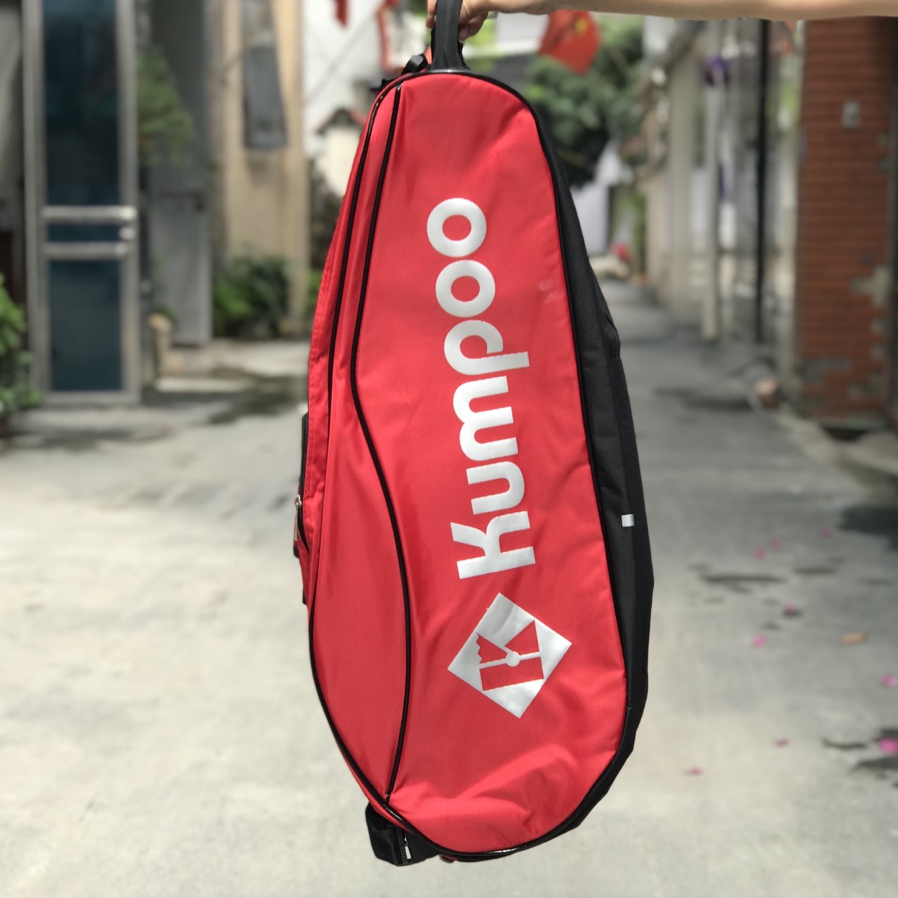 Túi đựng vợt cầu lông Kumpo KGS-26S (3 màu đen, đỏ, xanh dương)
