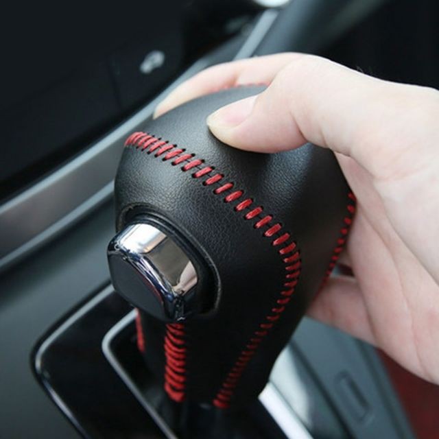 Bọc cần số và tay phanh Ô tô da thật xe Crv, Cerato 2019-2020, Hrv bản at