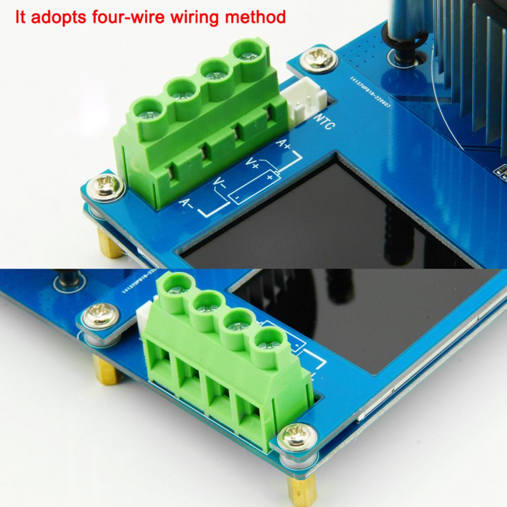 150W 20A Adjustable Constant Current Electronic Load 2.4inch TFT Color Display 4 Working Modes USB Lithium Battery Capacity Monitor Tester Discharge Meter